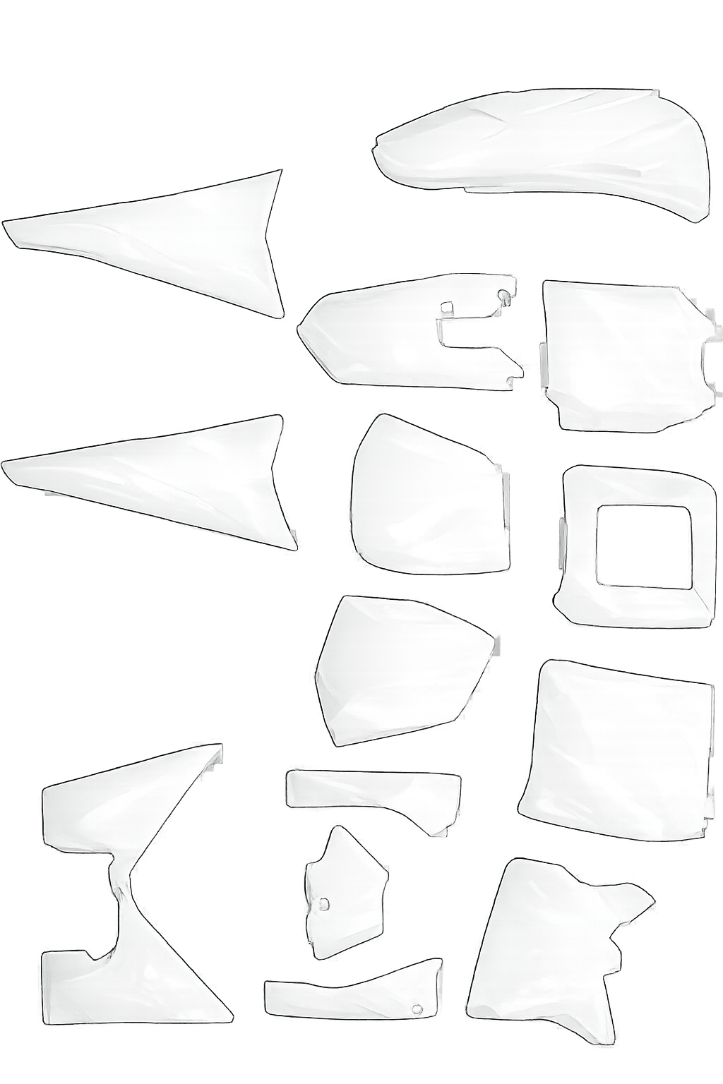 Yozma IN 10 CUSTOM White plastics