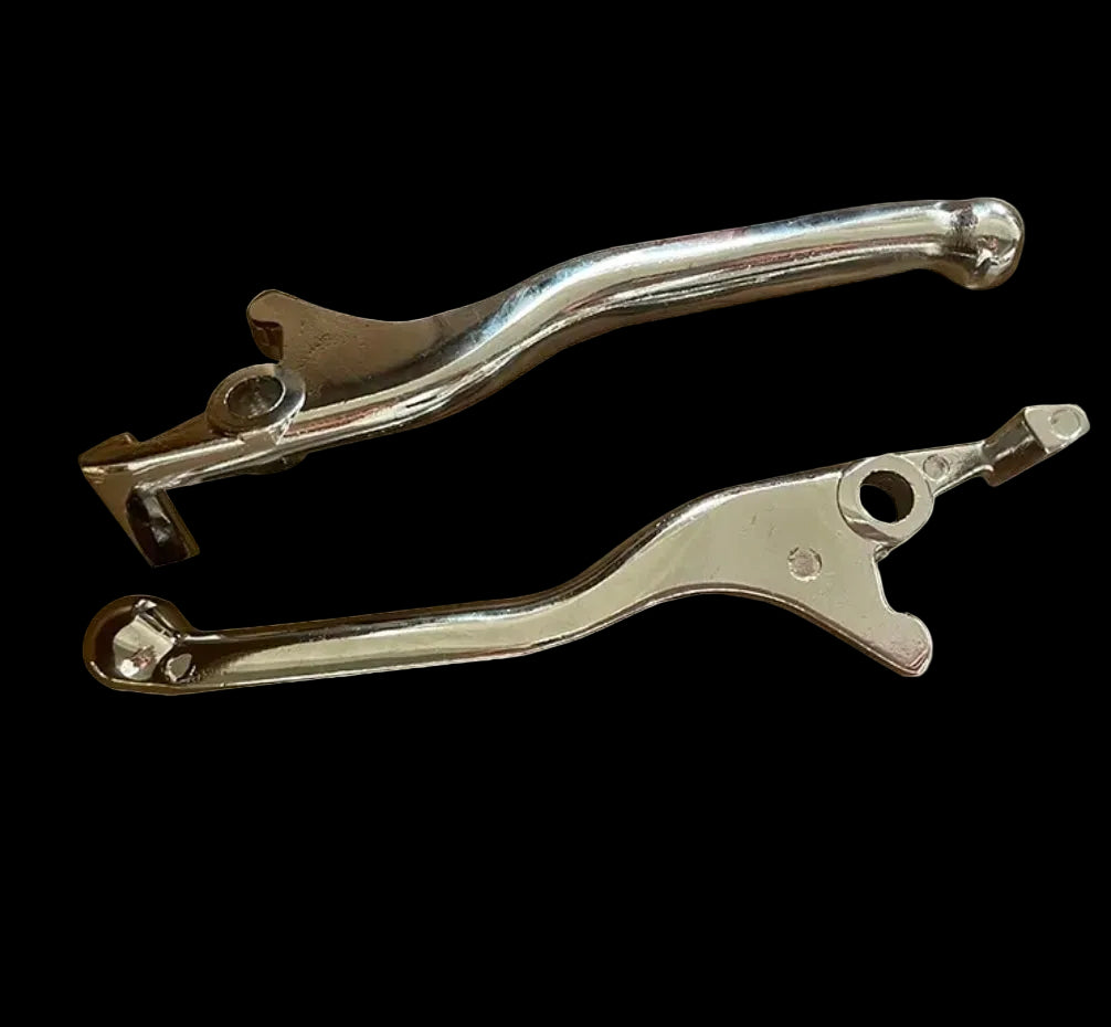 Silver brake lever