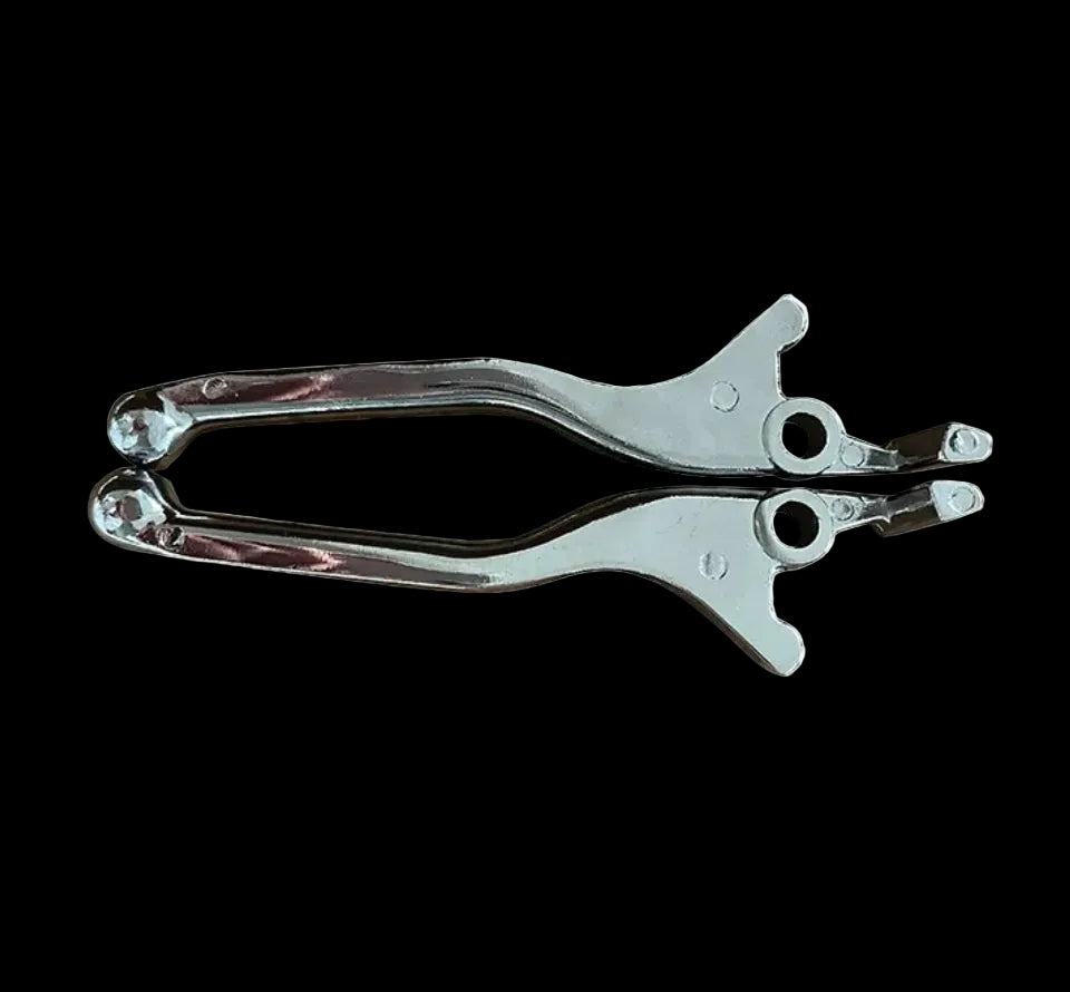 Silver brake lever